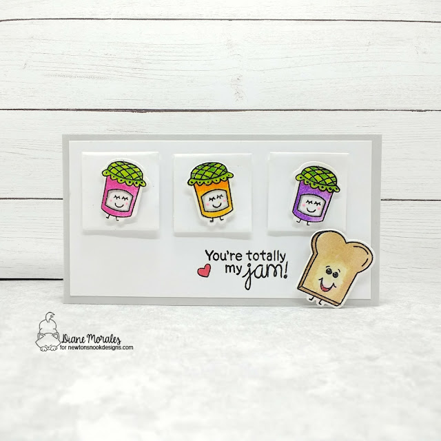 You're totally my jam by Diane features Love Bites by Newton's Nook Designs; #newtonsnook