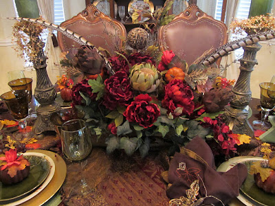 Setting your Table for a Fall Party - Enticing Entertaining