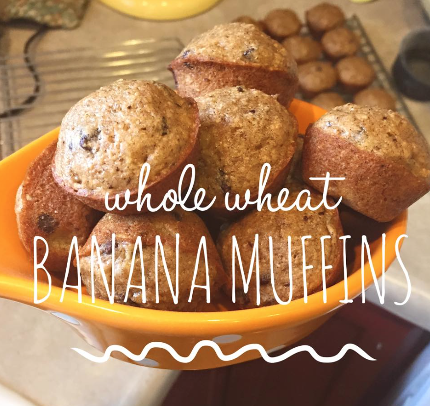 The Fitspiration Whole Wheat Banana Muffins