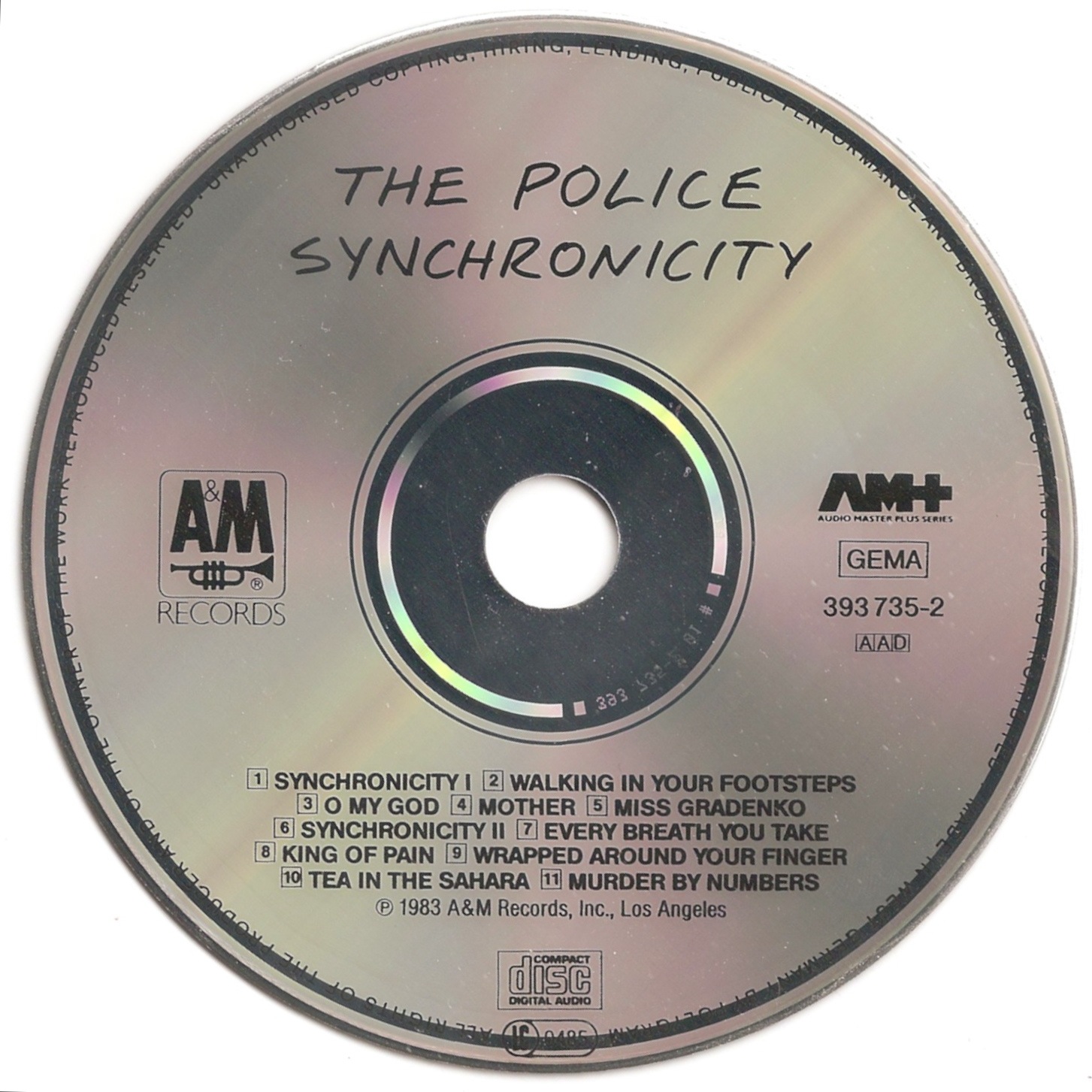Police Synchronicity Ii