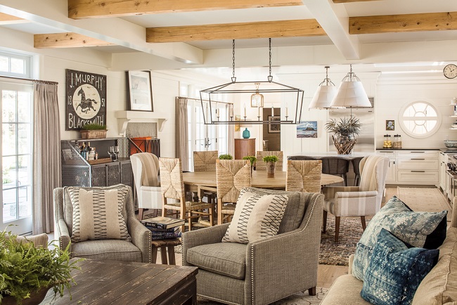 Estilo rustico: mayo 2016 Imagenes de living comedor rusticos