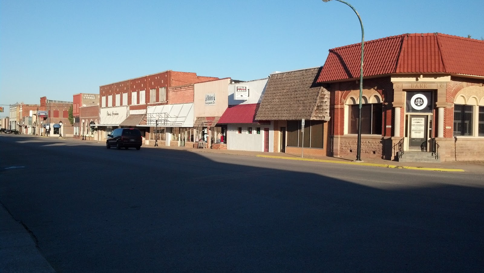 SvobodaKC Route 66 Stroud, Oklahoma and the Rock Cafe