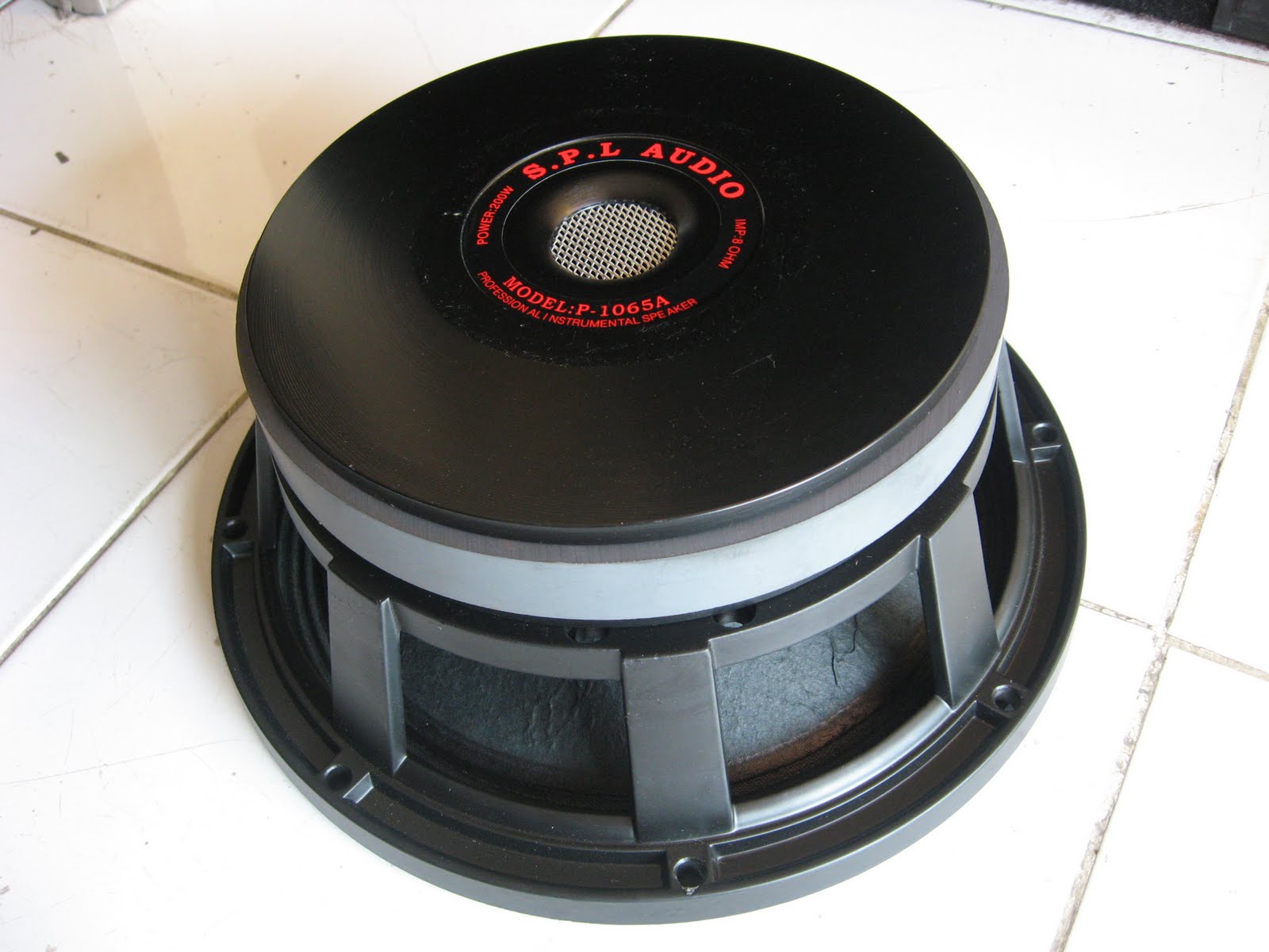 SPL AUDIO SPEAKER SPL Audio 10" tipe P1065A