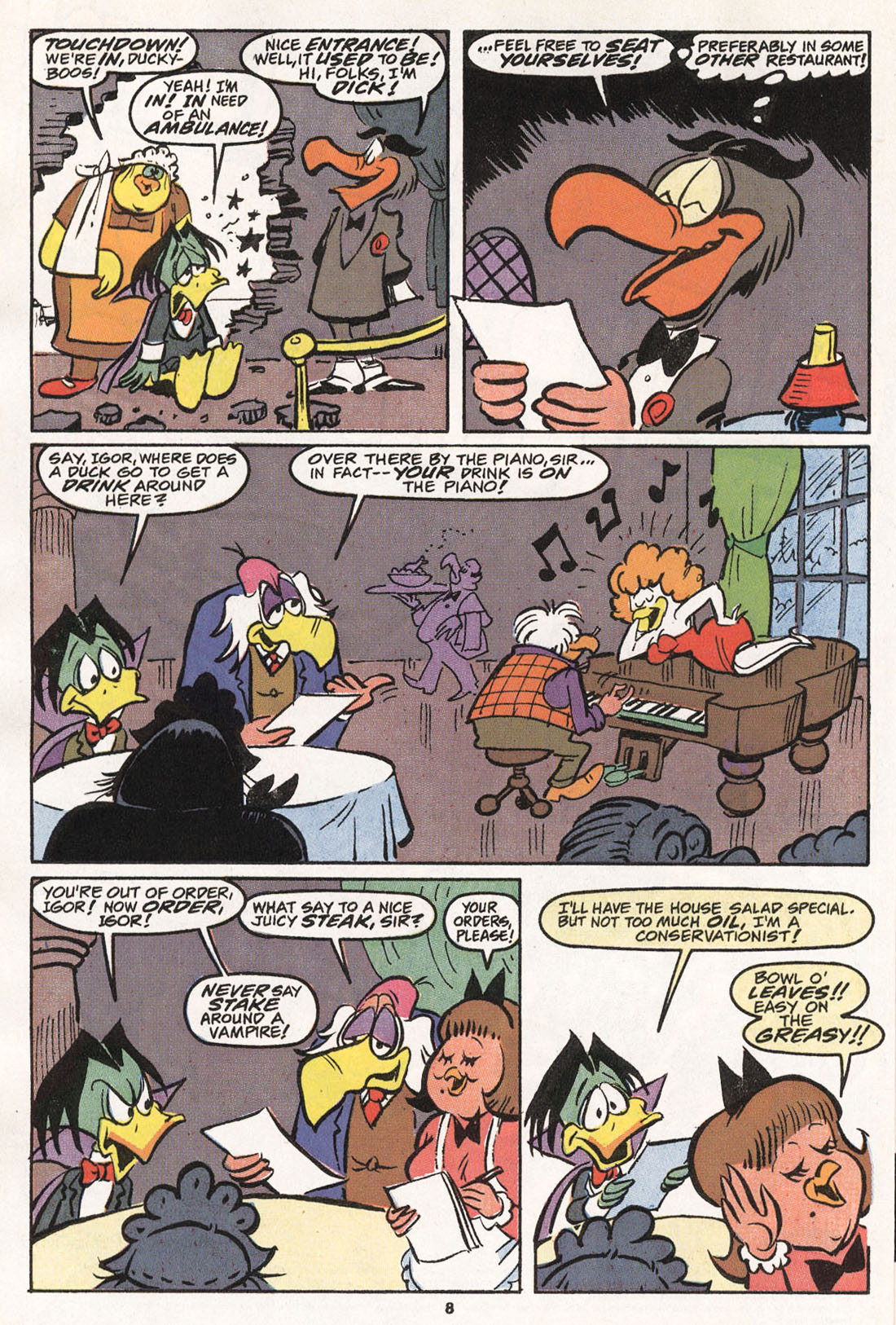 Read online Count Duckula comic -  Issue #14 - 10