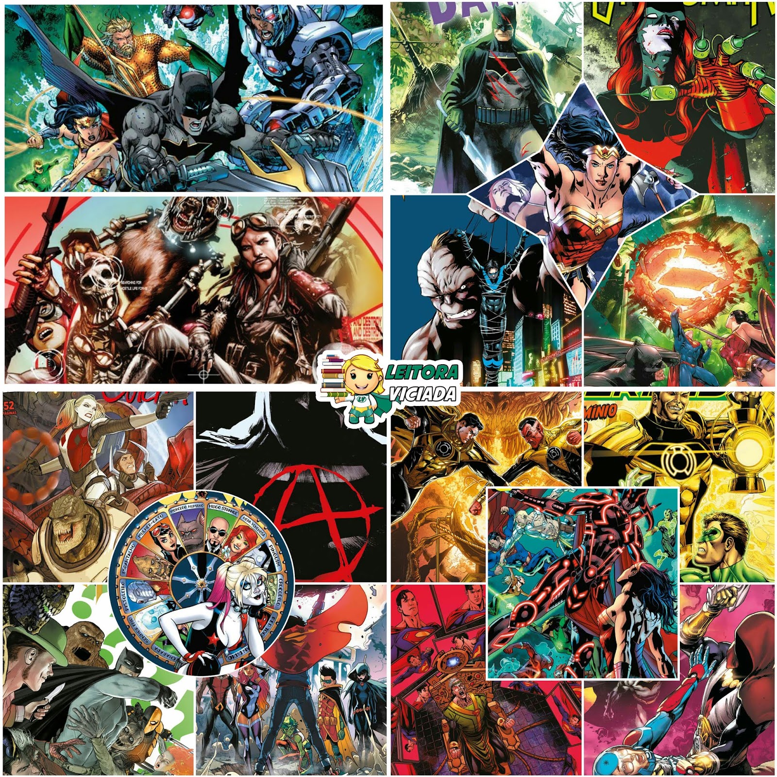 [Atualizada] Lançamentos Panini Comics DC Comics (incluindo Hanna
