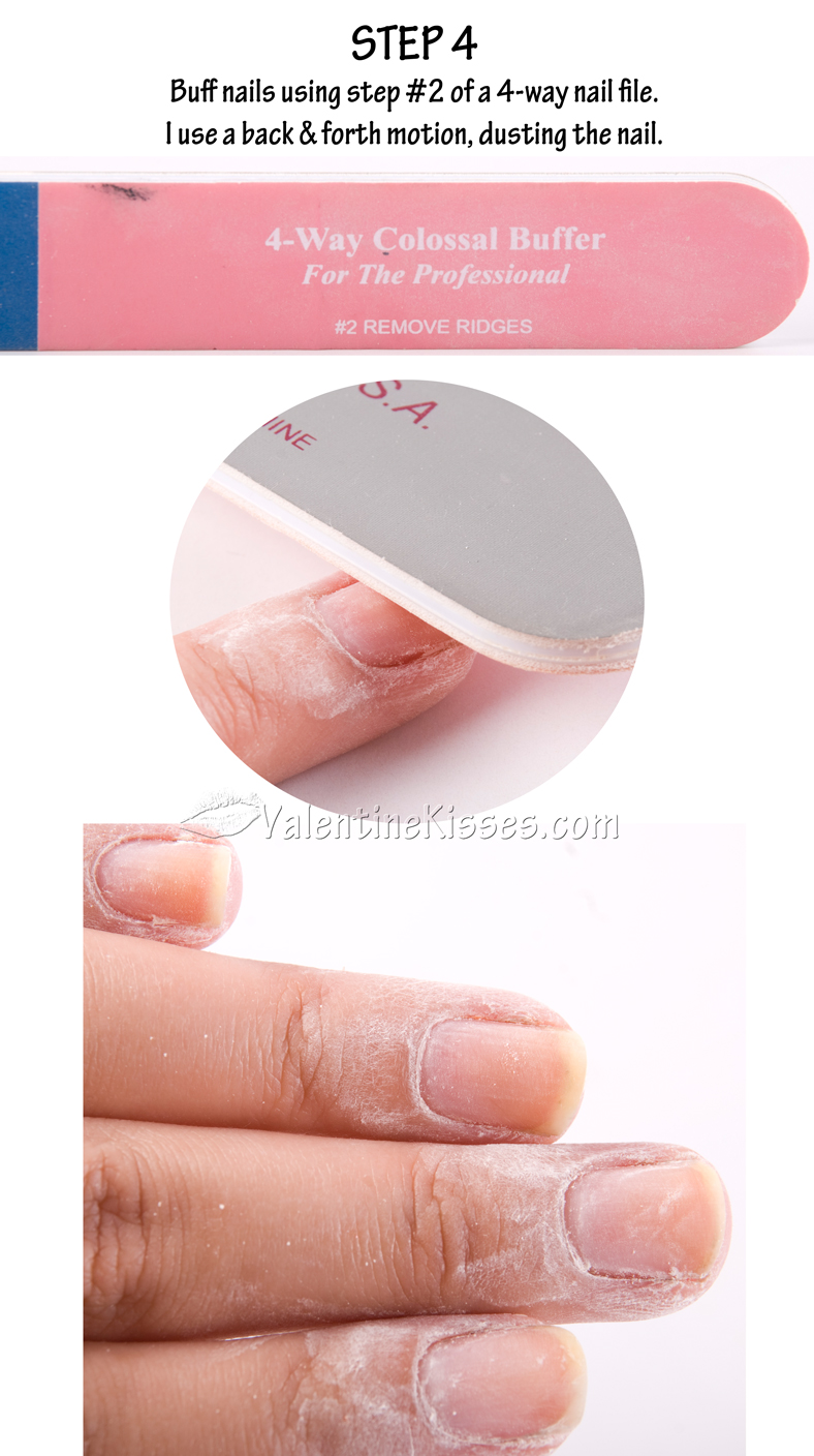 Valentine Kisses: TUTORIAL: How to do a Basic Manicure At Home