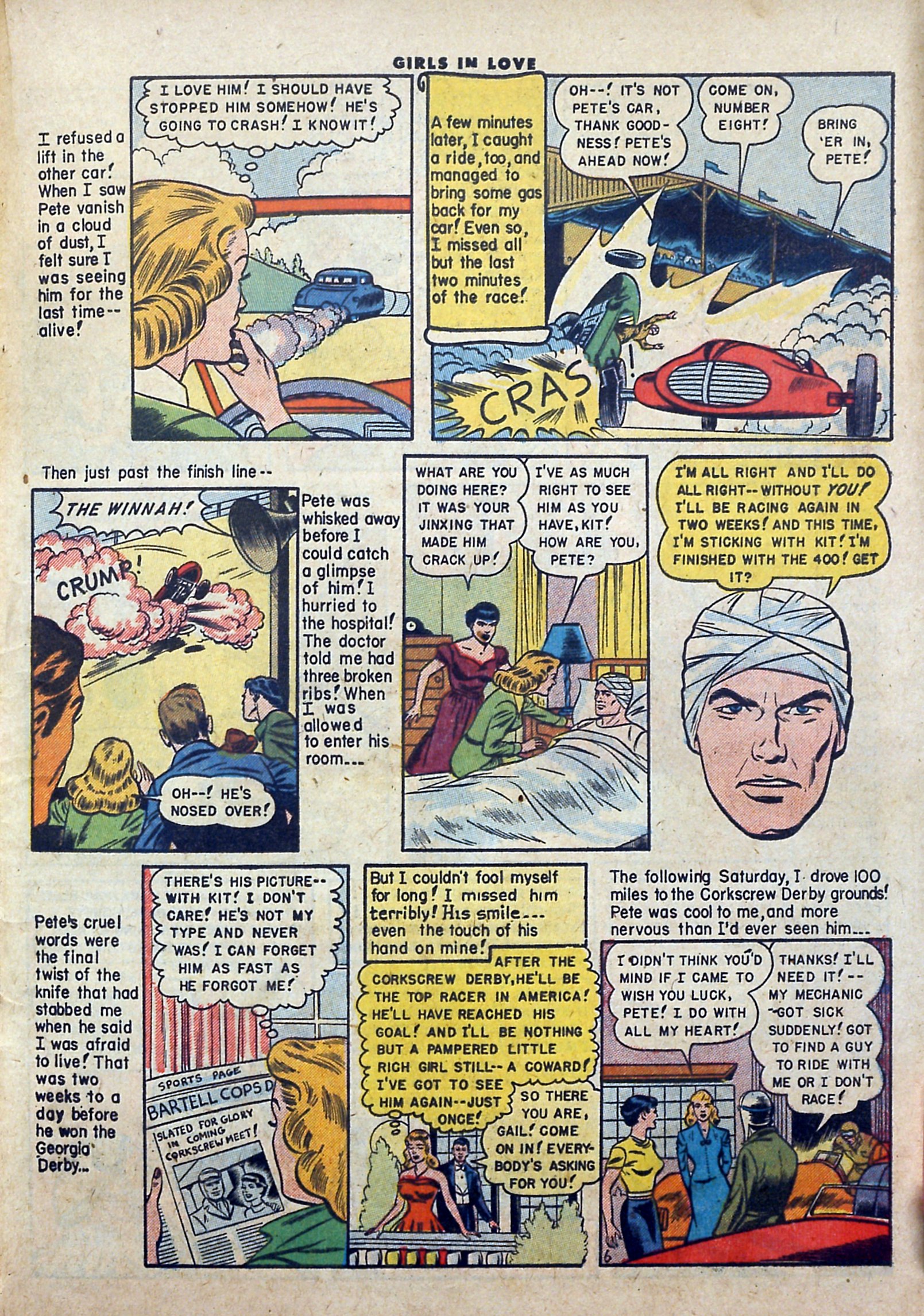 Read online Girls in Love (1955) comic -  Issue #54 - 23