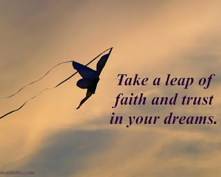 Take a leap of faith