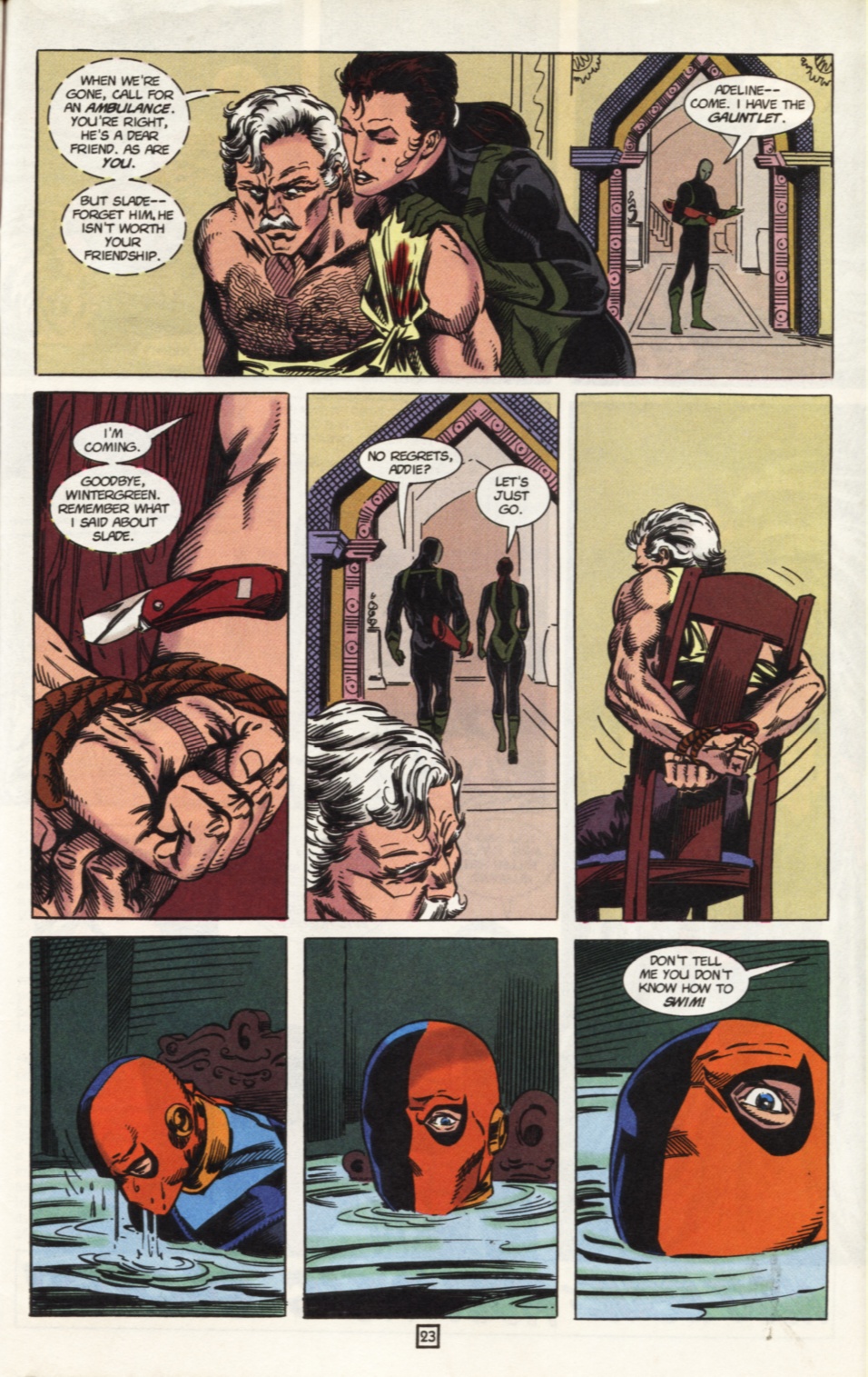 Read online Deathstroke (1991) comic -  Issue #31 - 24