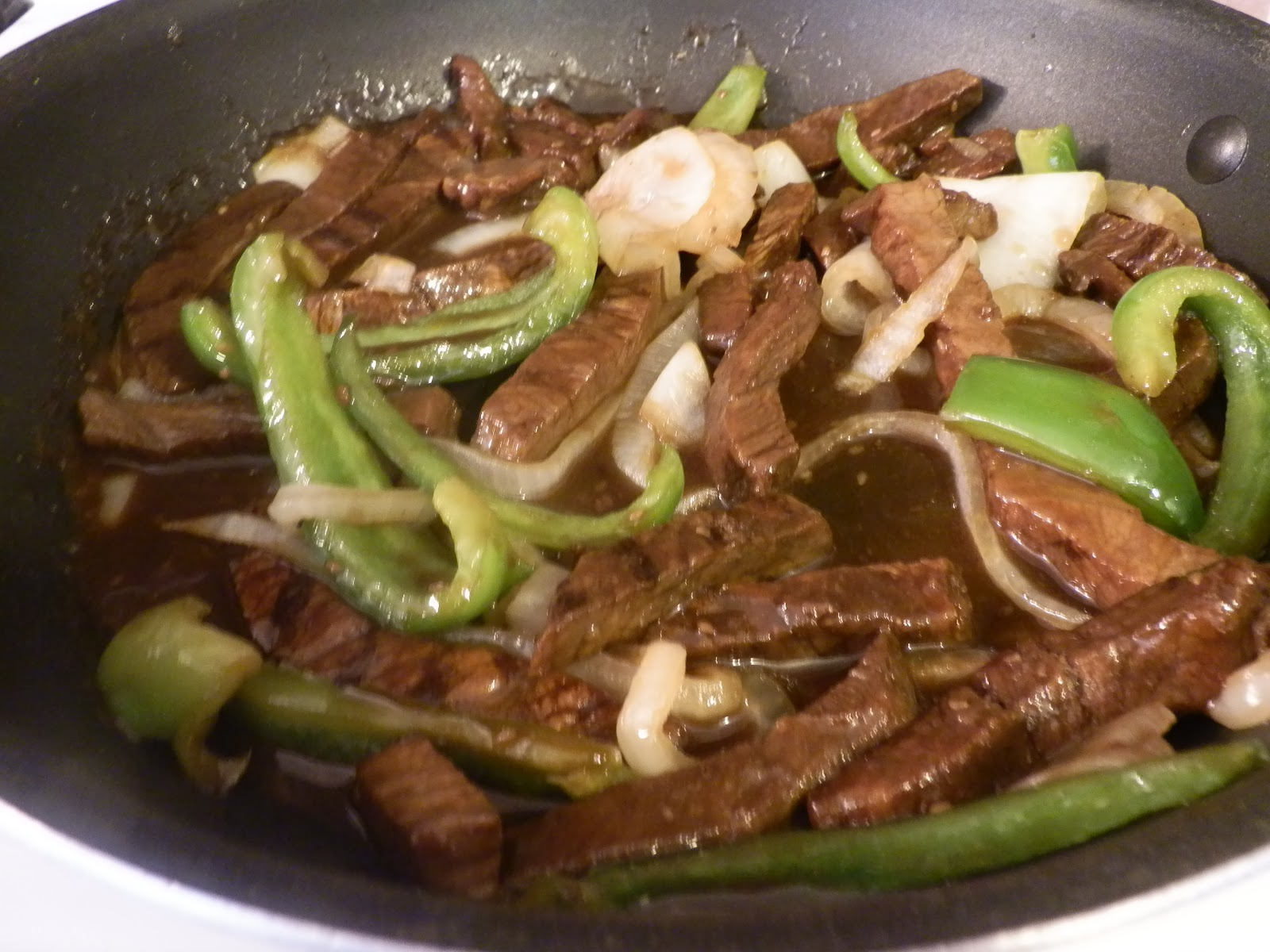 Garris Cooking Teriyaki Fajitas