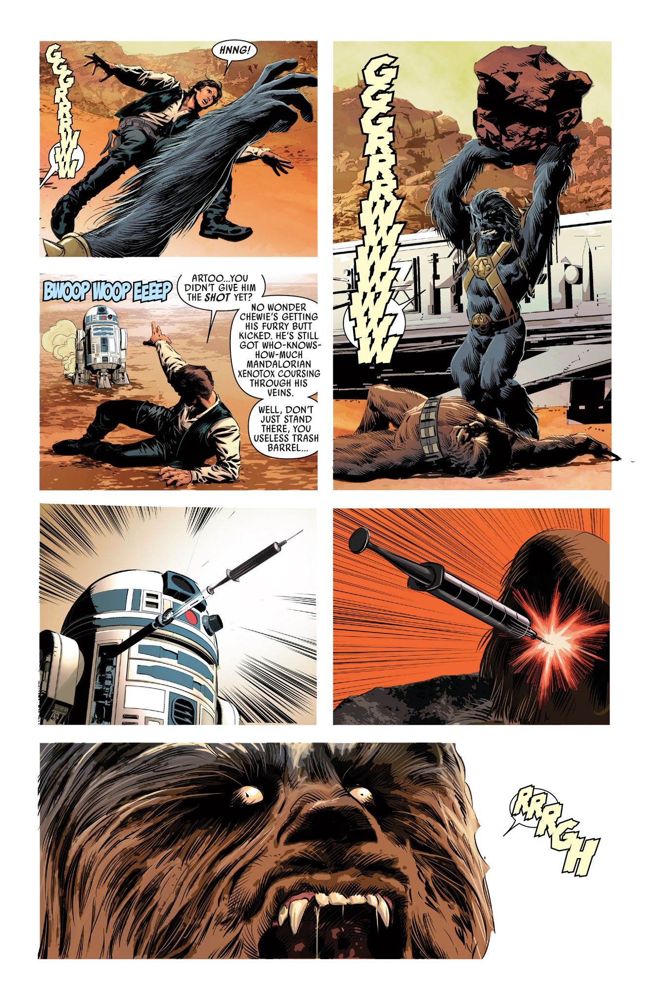 Read online Star Wars: Vader Down comic -  Issue # TPB - 110