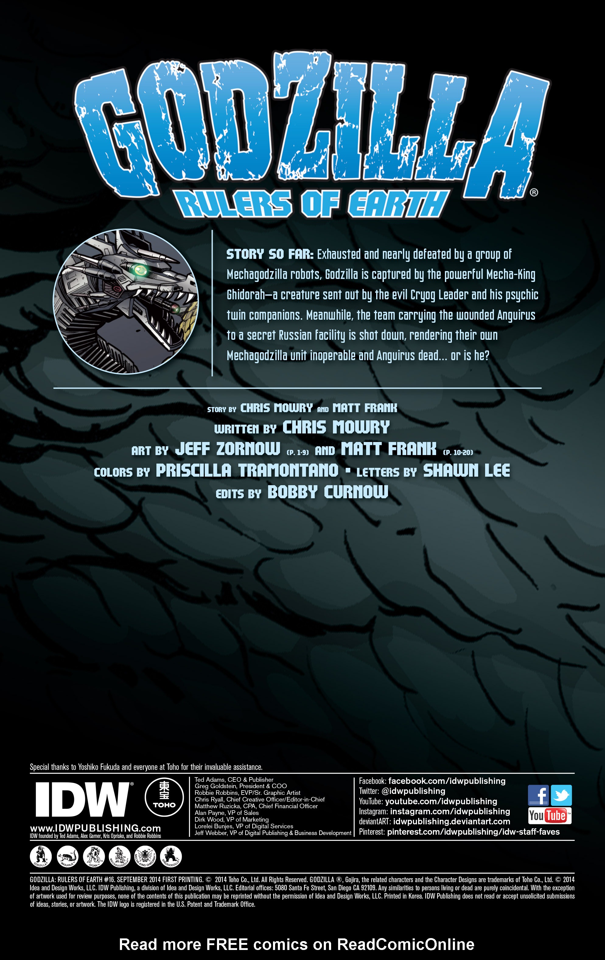 Read online Godzilla: Rulers of Earth comic -  Issue #16 - 2