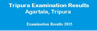 Tripura Class 10 Examination Results 2015 TBSE