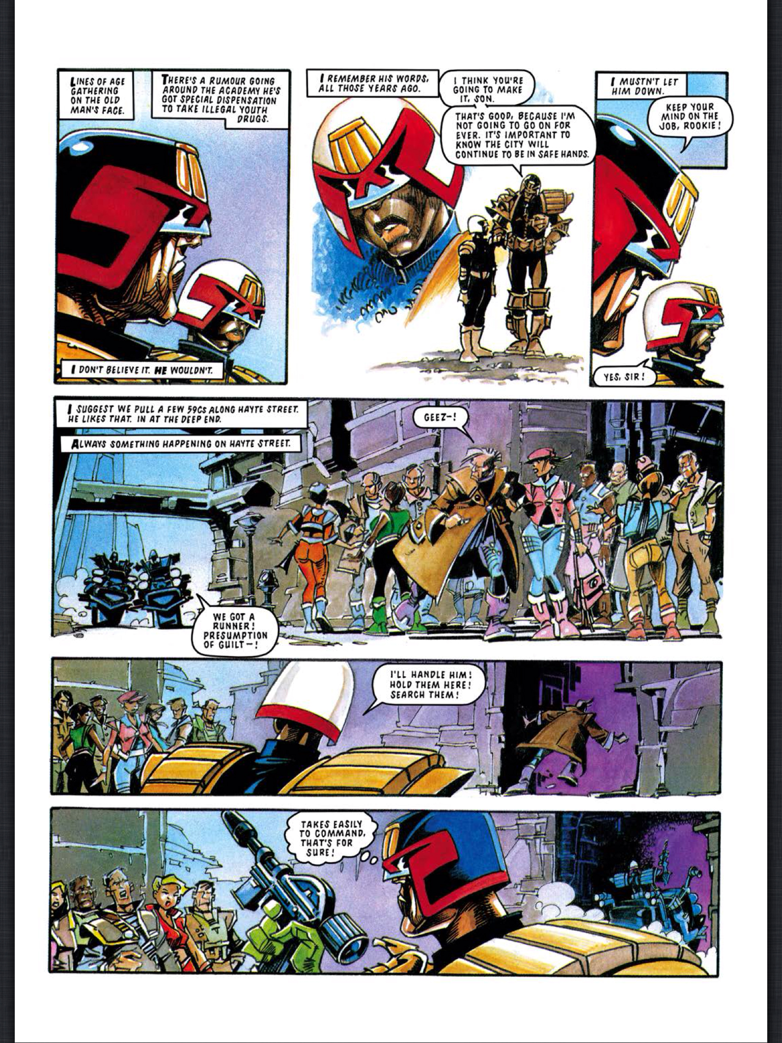 Read online Judge Dredd: The Complete Case Files comic -  Issue # TPB 20 - 259