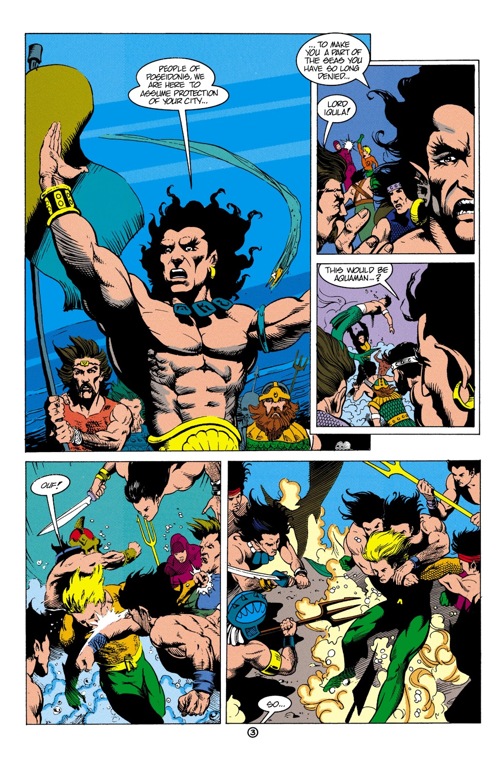 Aquaman (1991) Issue #4 #4 - English 4