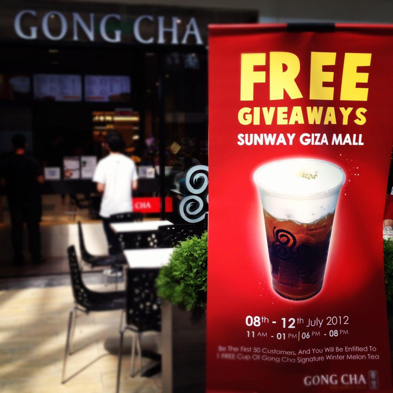 I Love Freebies Malaysia Freebies > Free Gong Cha Signature Winter Melon Tea Giveaway
