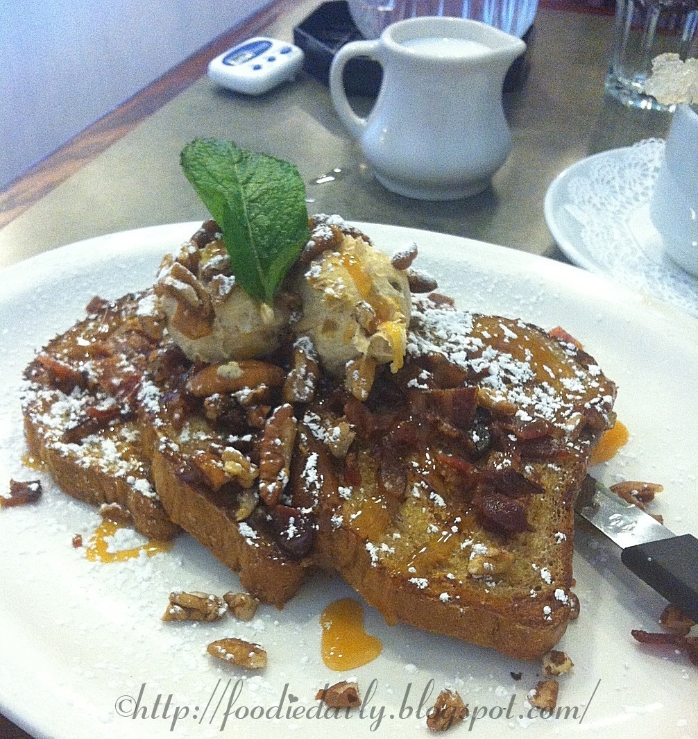 Foodie Daily OMG French Toast at Turning Point