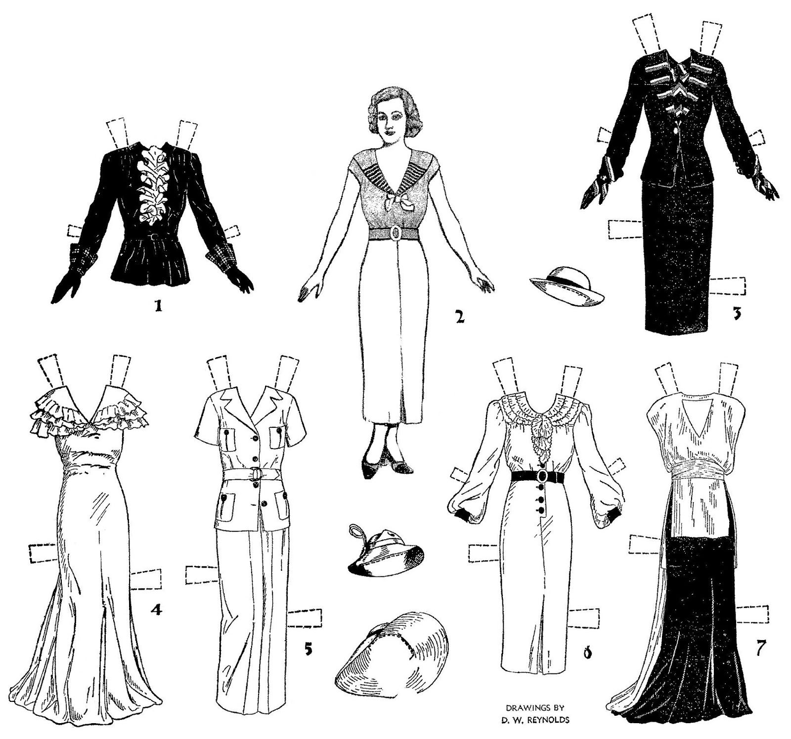 Mostly Paper Dolls Too! ANN SOTHERN in the Movie Star Paper Doll Series