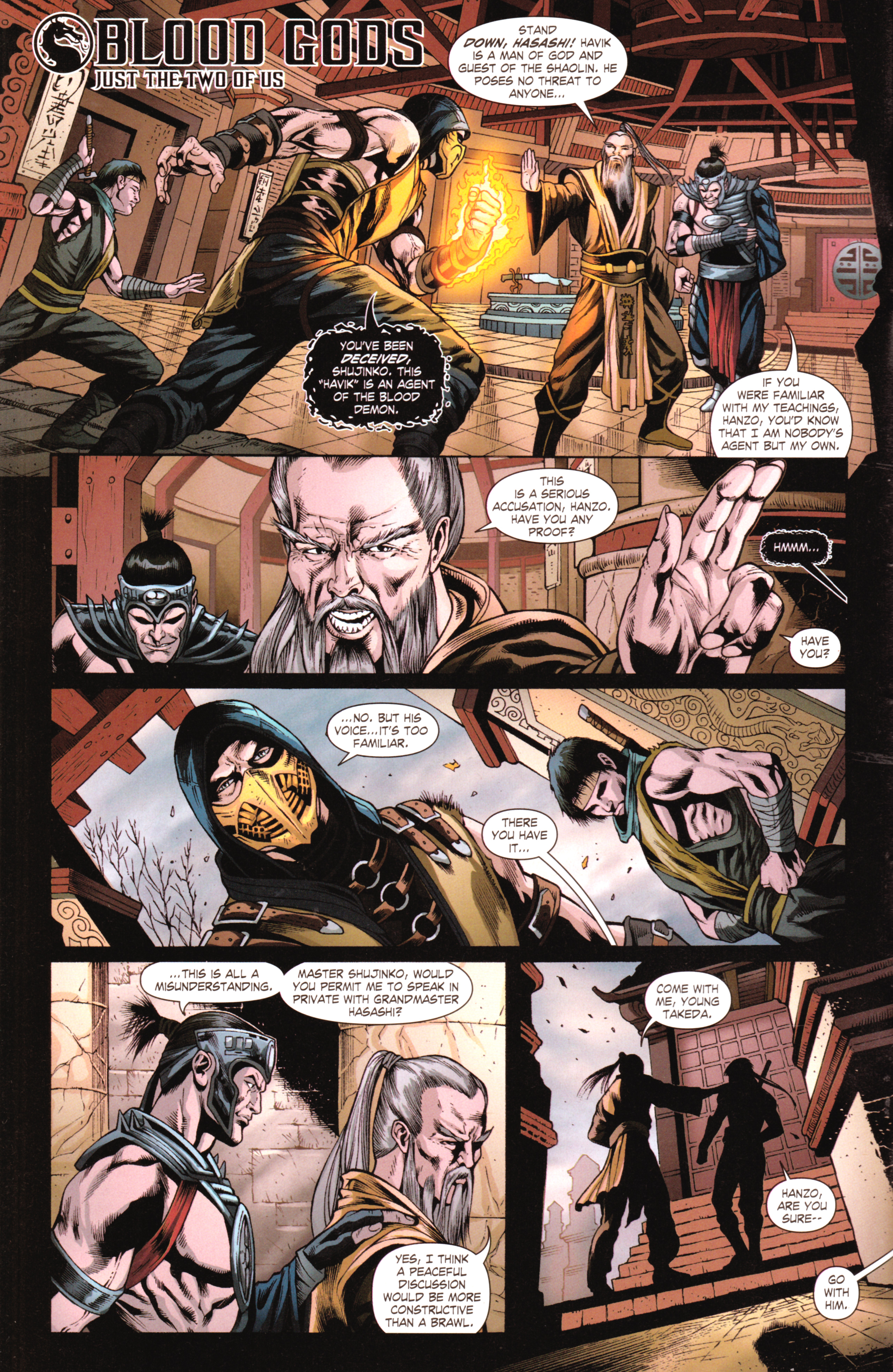 Read online Mortal Kombat X [II] comic -  Issue #8 - 4