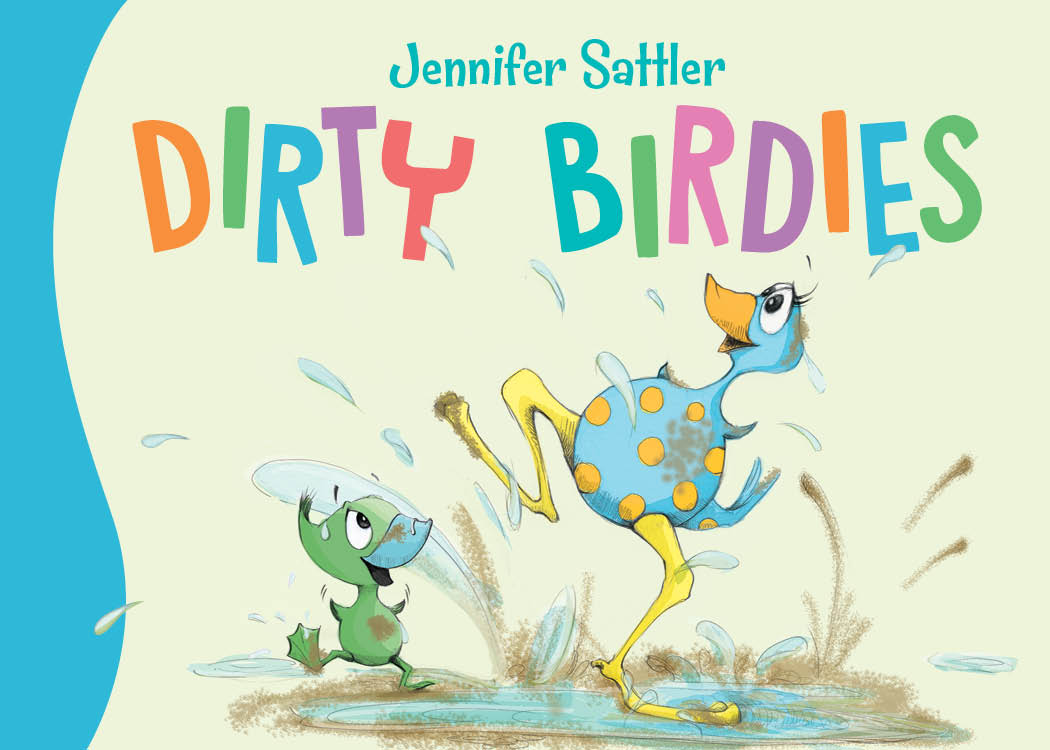 Congrats on your new board book series, DIRTY BIRDIES and JUNGLE GYM! 