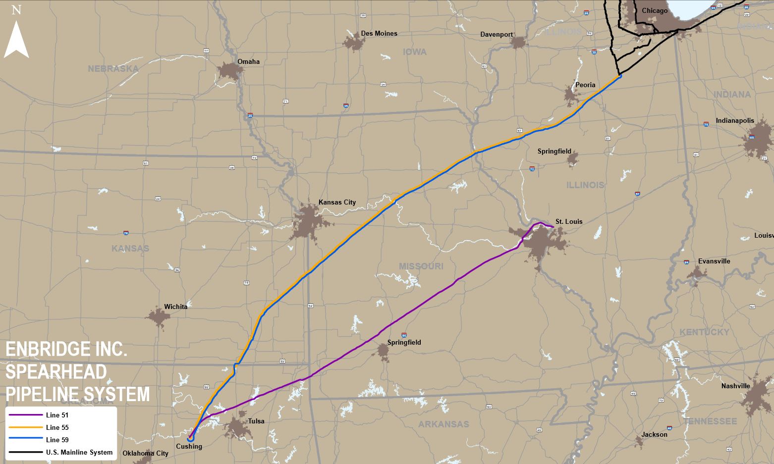 MEC&F Expert Engineers Enbridge shut its Line 55 Spearhead pipeline