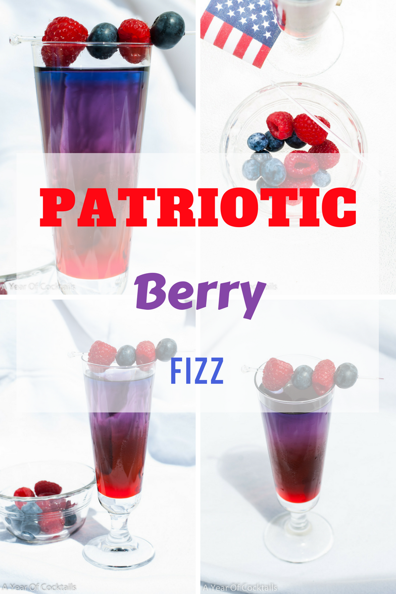 Patriotic Berry Fizz A Year of Cocktails
