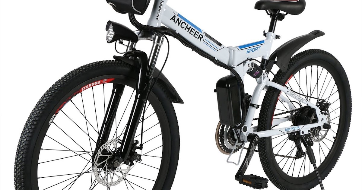 ancheer folding electric mountain bike