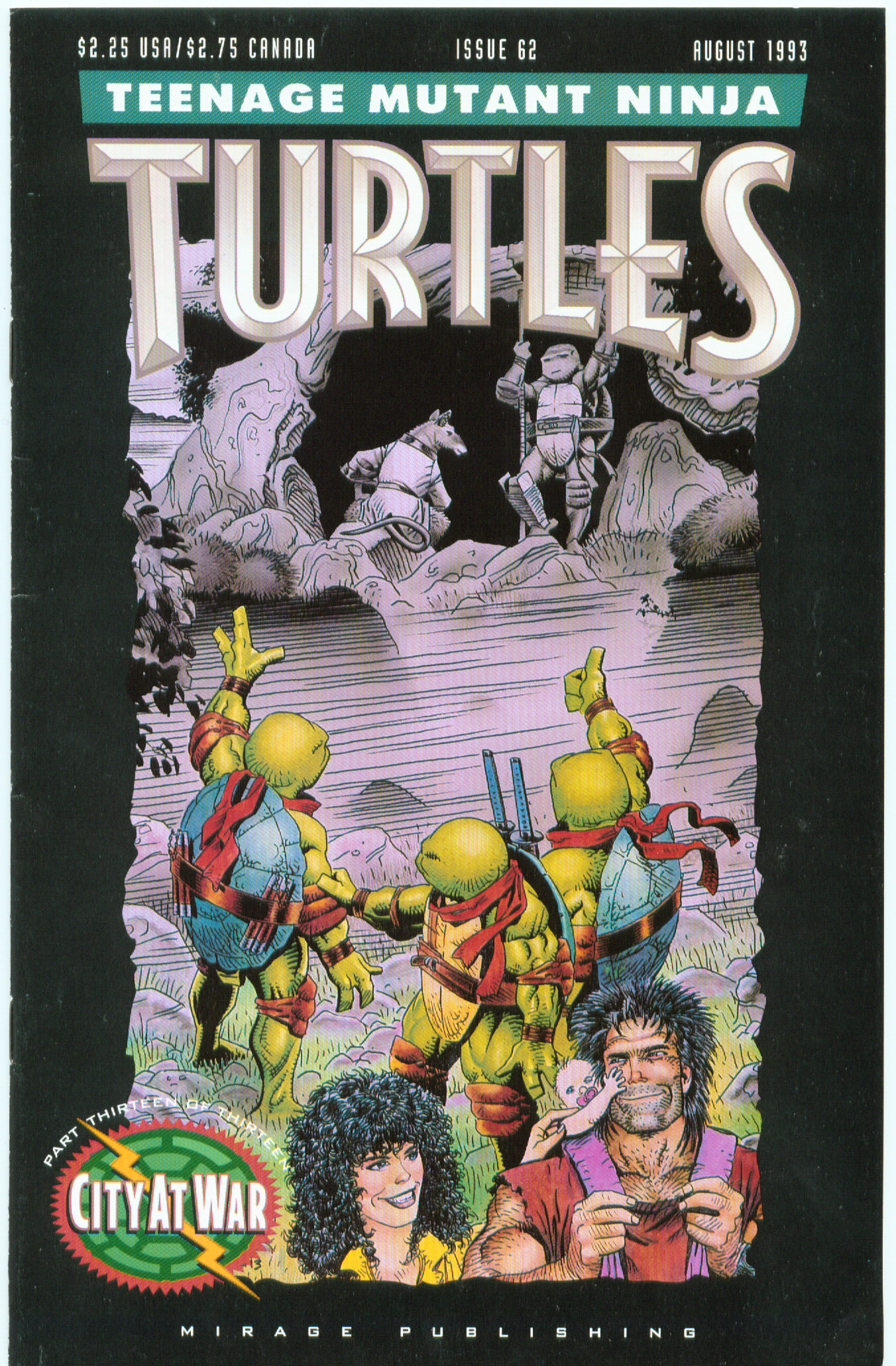 Read online Teenage Mutant Ninja Turtles (1984) comic -  Issue #62 - 1