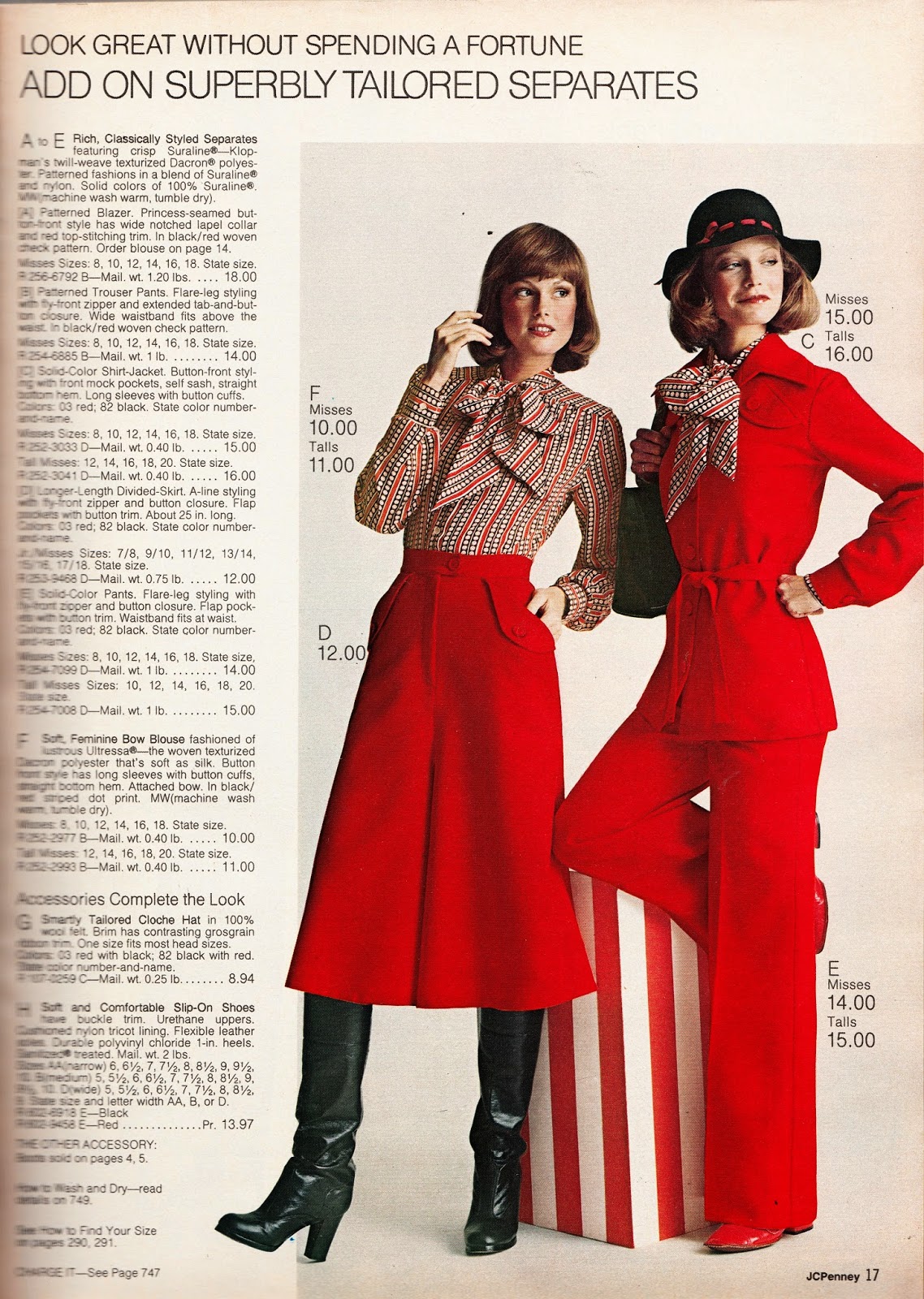 Kathy Loghry Blogspot: Random Goodness: 70s Fall Fashion Fun - Part 3!