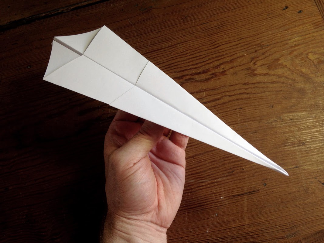 How to fold a MoM Memo Step 5c Open out wings, stand back and bask in the wonder of your completed MoM Memo!