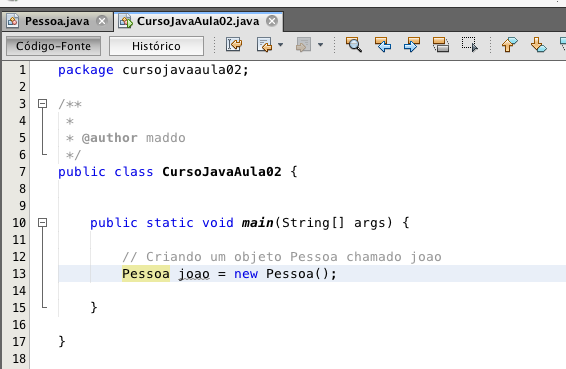 Professor Marco Maddo: Curso de Programação Orientada a Objetos em Java ...