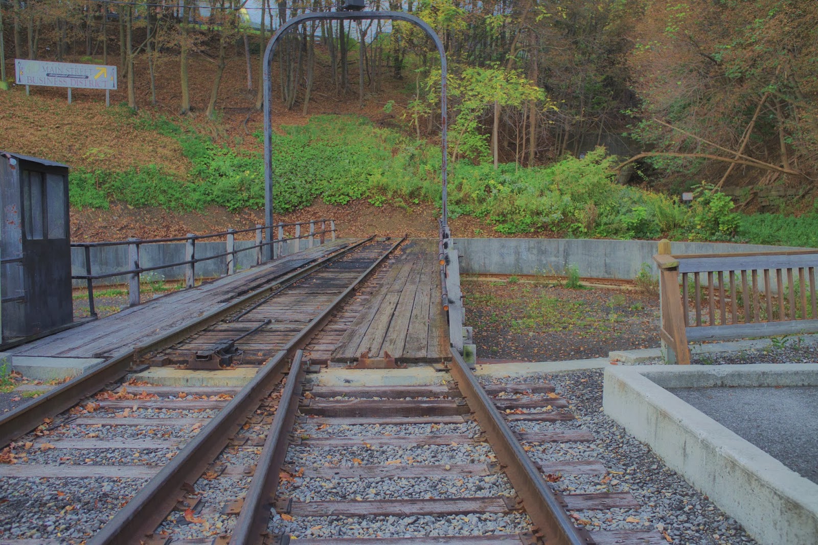Pohlaxed Frostburg, MD, Western Maryland RR Station and Turntable, WM 502