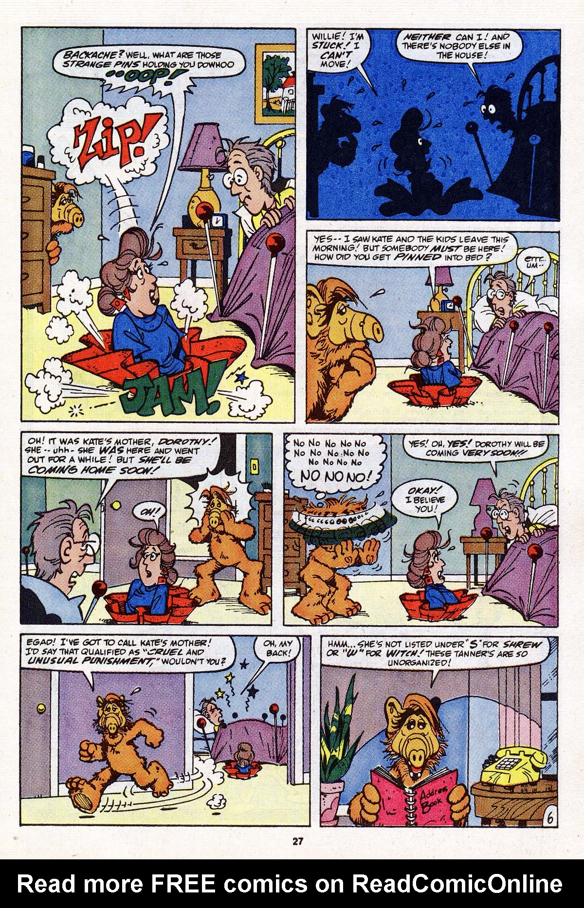 Read online ALF comic -  Issue #18 - 21