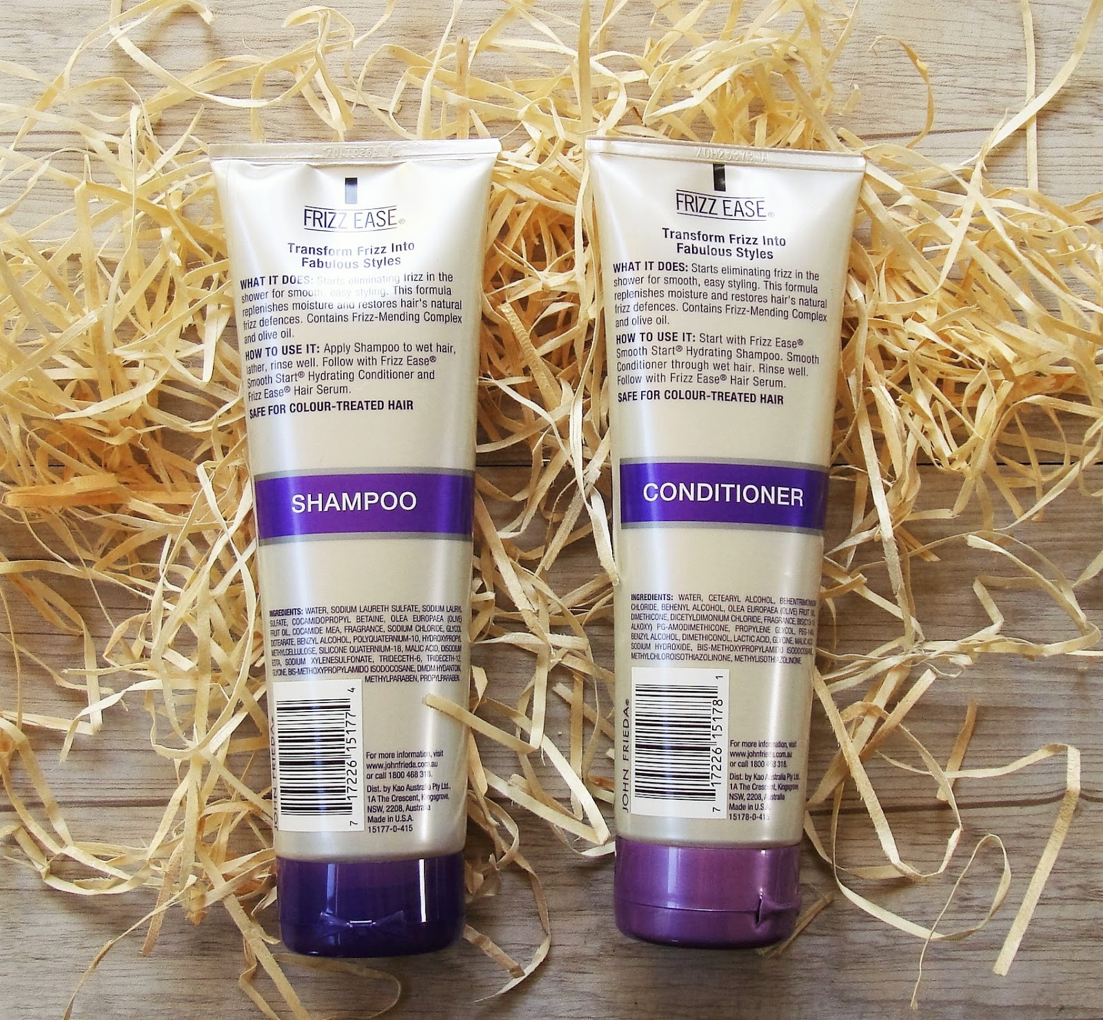 little white truths John Frieda Frizz Ease Smooth Start Hydrating