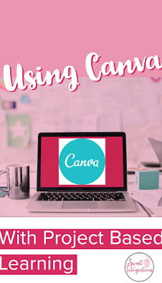Learn how using Canva with project based learning lessons can create professional looking designs that keep students engaged and loving learning each day. Click through to see how your classroom or homeschool students can use Canva for their DIY projects and activities. Various PBL units can be taught by creating brochures, posters, infographics, logos, business cards, invitations, stationary, and more. Check them out with your elementary or middle school students today! 