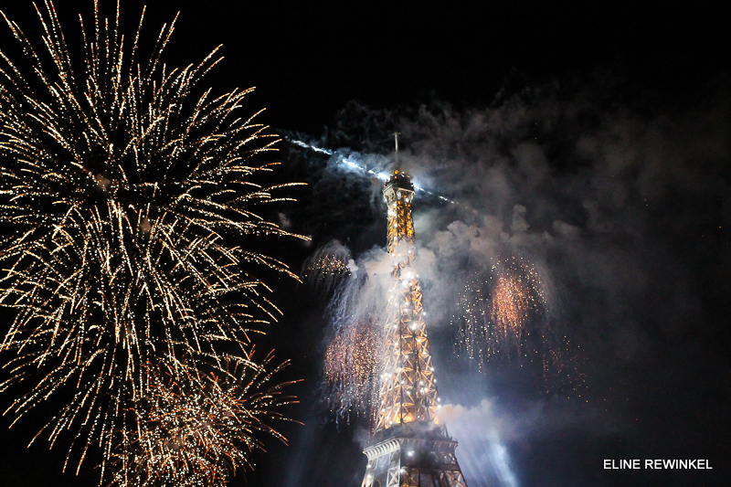 Fireworks Bastille Day Paris