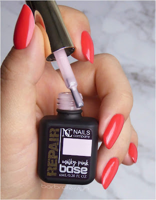 Nails Company #milky pink base