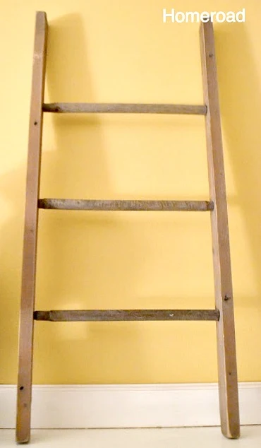 ladder for mantel