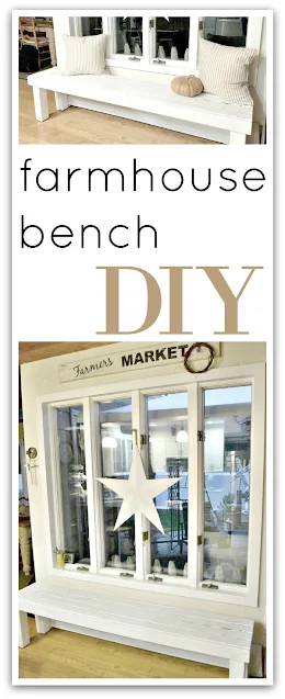 pinterest pin for bench