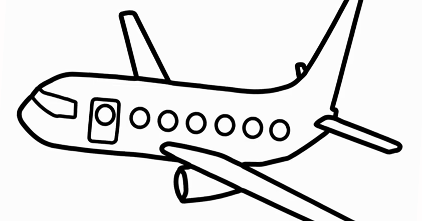 Aircraft Coloring Pages - Khayatart