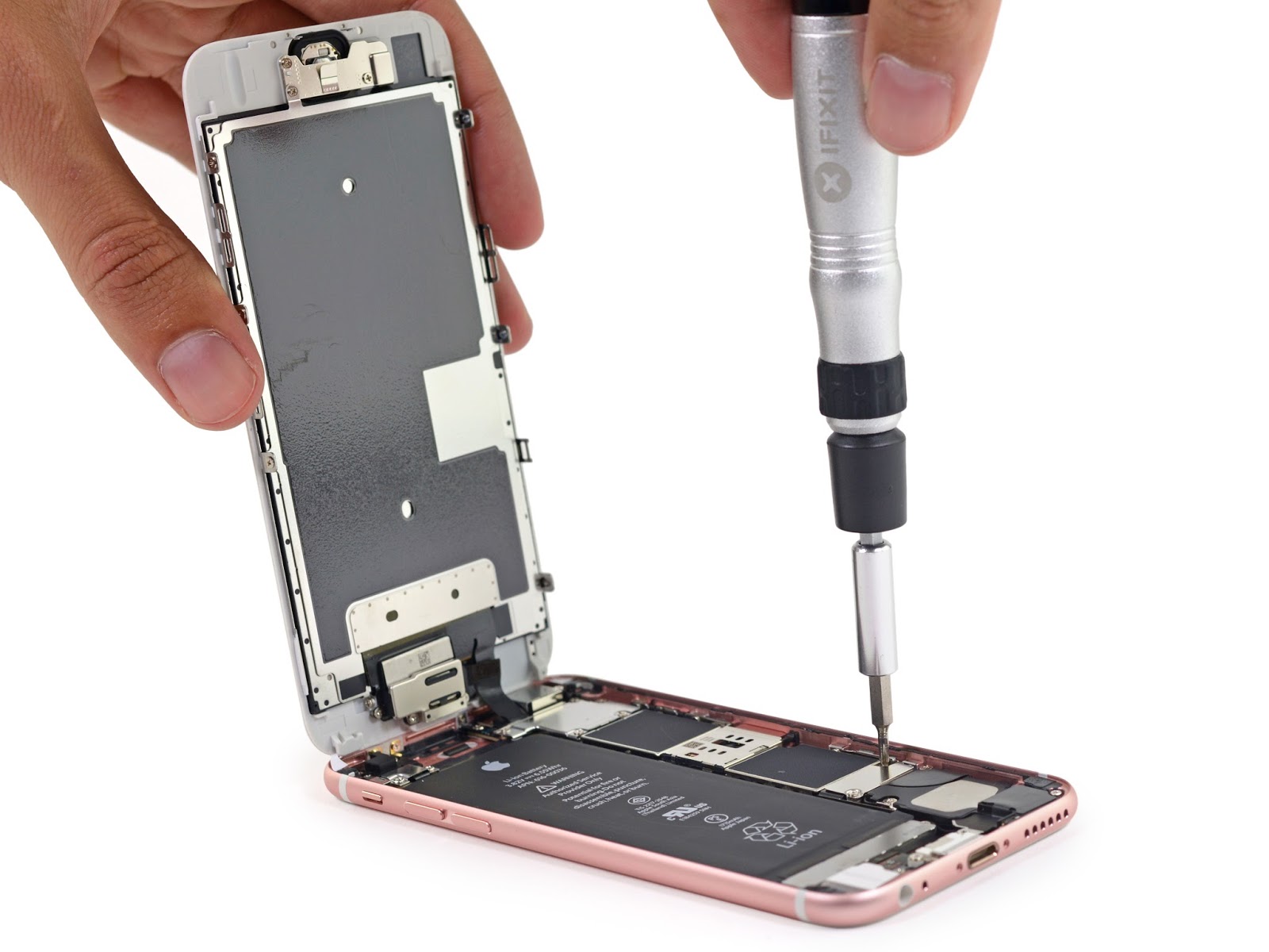 عملية تفكيك للهاتف iPhone 6s تكشف لنا عن بطارية بحجم صغير ...