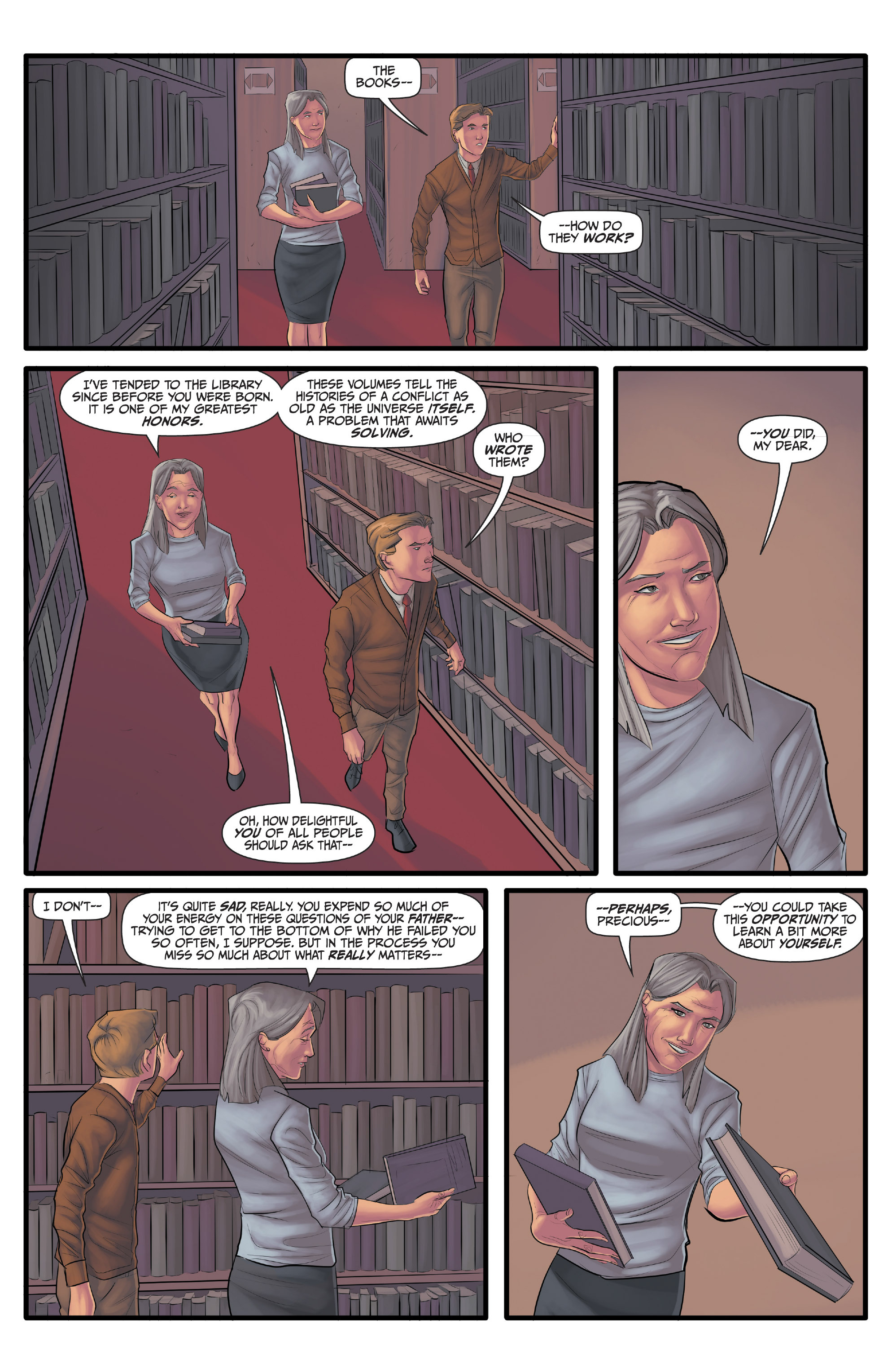 Read online Morning Glories comic -  Issue #43 - 19