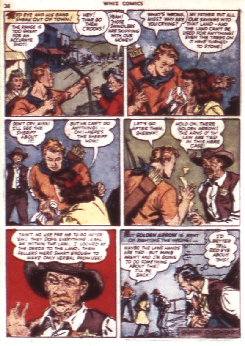 WHIZ Comics issue 43 - Page 40