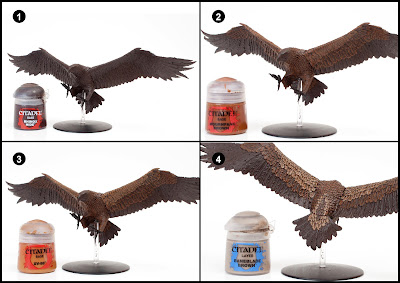 Tutorial How To Paint Great Eagles From The Hobbit Tale Of Painters