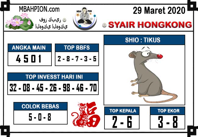 Prediksi Hk Minggu 29 Maret 2020 Kumpulan Prediksi Togel Hongkong