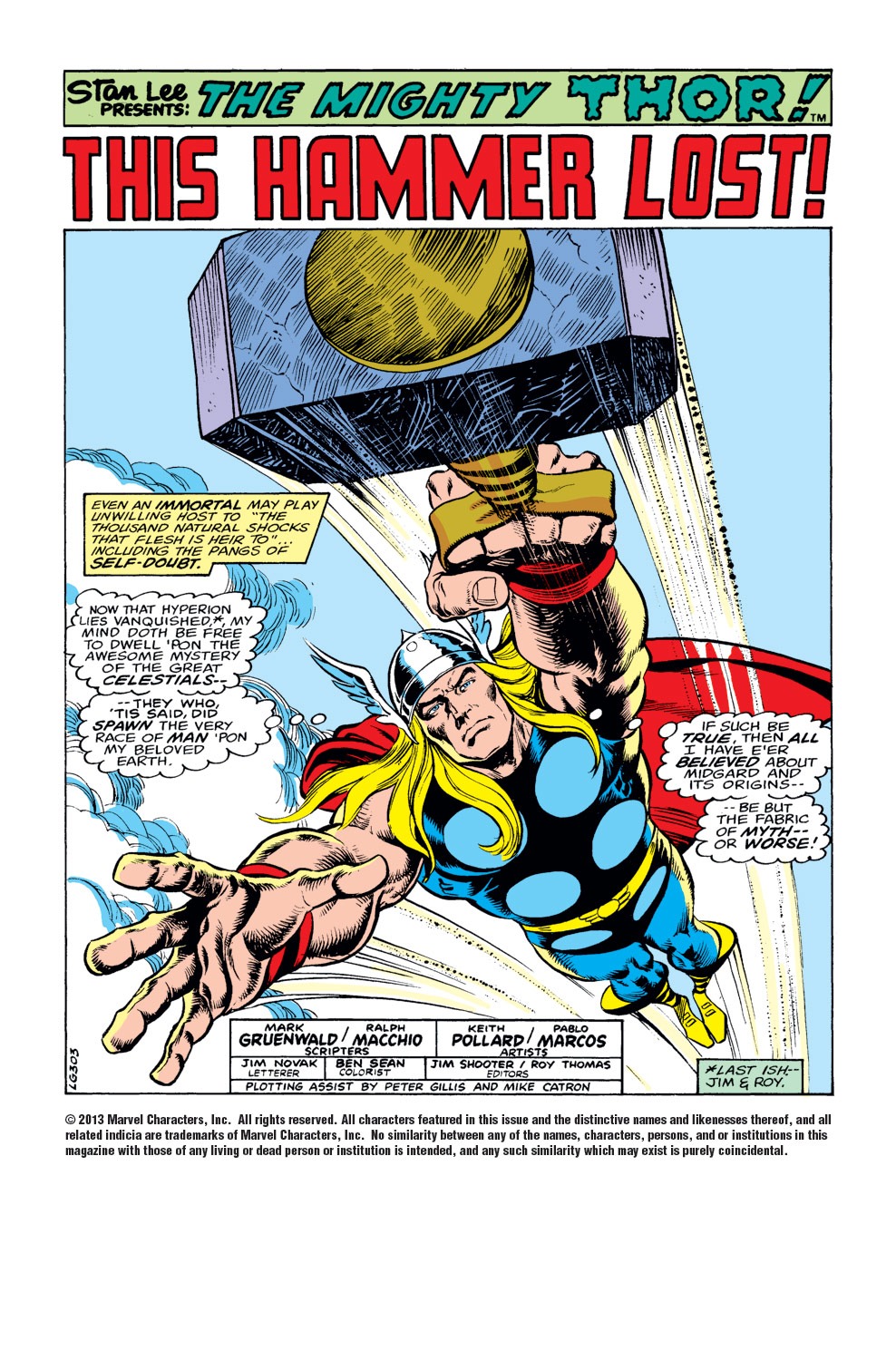 Read online Thor (1966) comic -  Issue #281 - 2