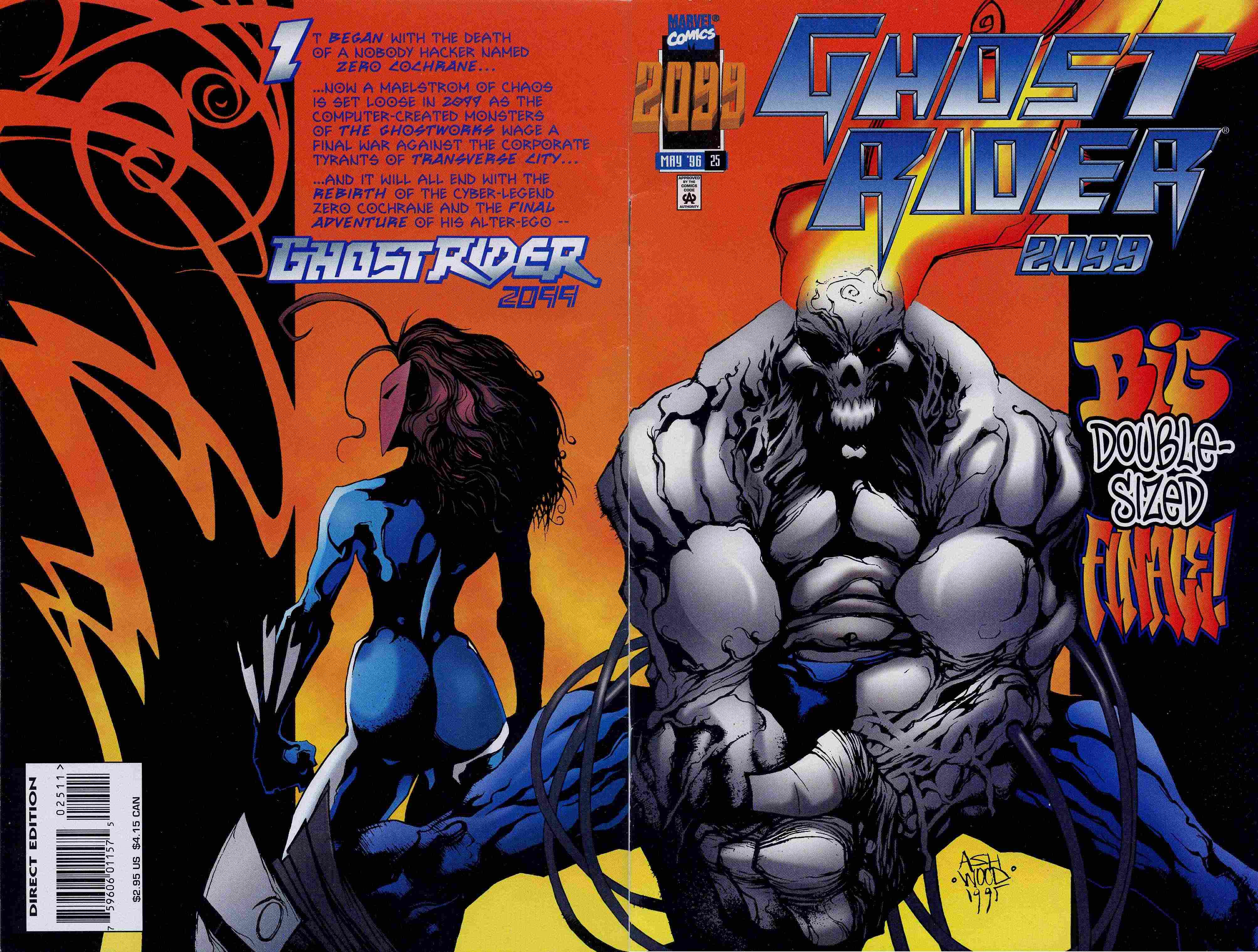 Read online Ghost Rider 2099 comic -  Issue #25 - 1