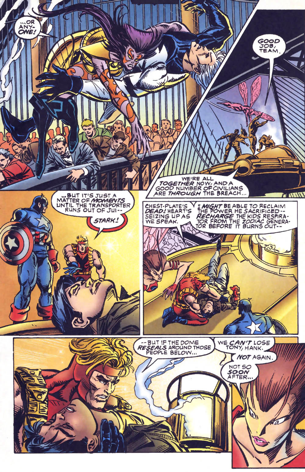Read online Captain America (1968) comic -  Issue #449d - 7