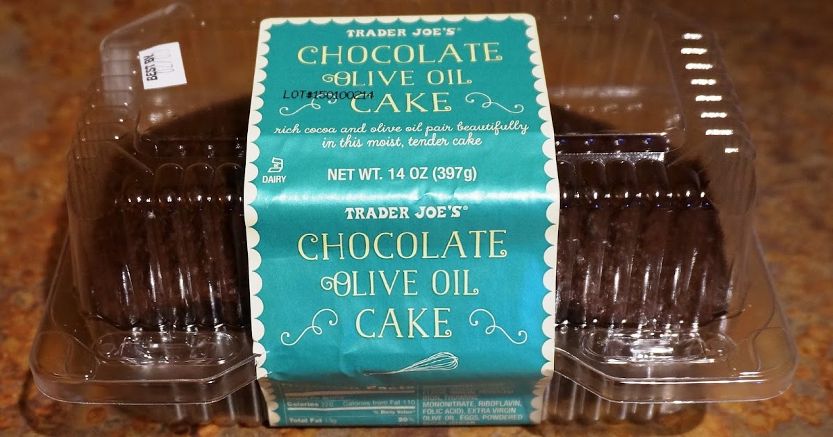 Exploring Trader Joe's Trader Joe's Chocolate Olive Oil Cake