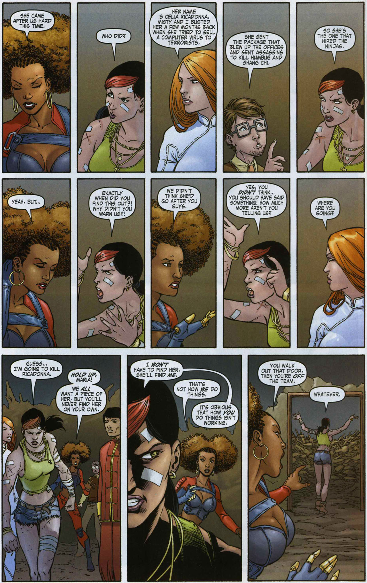 Read online Heroes For Hire (2006) comic -  Issue #4 - 16